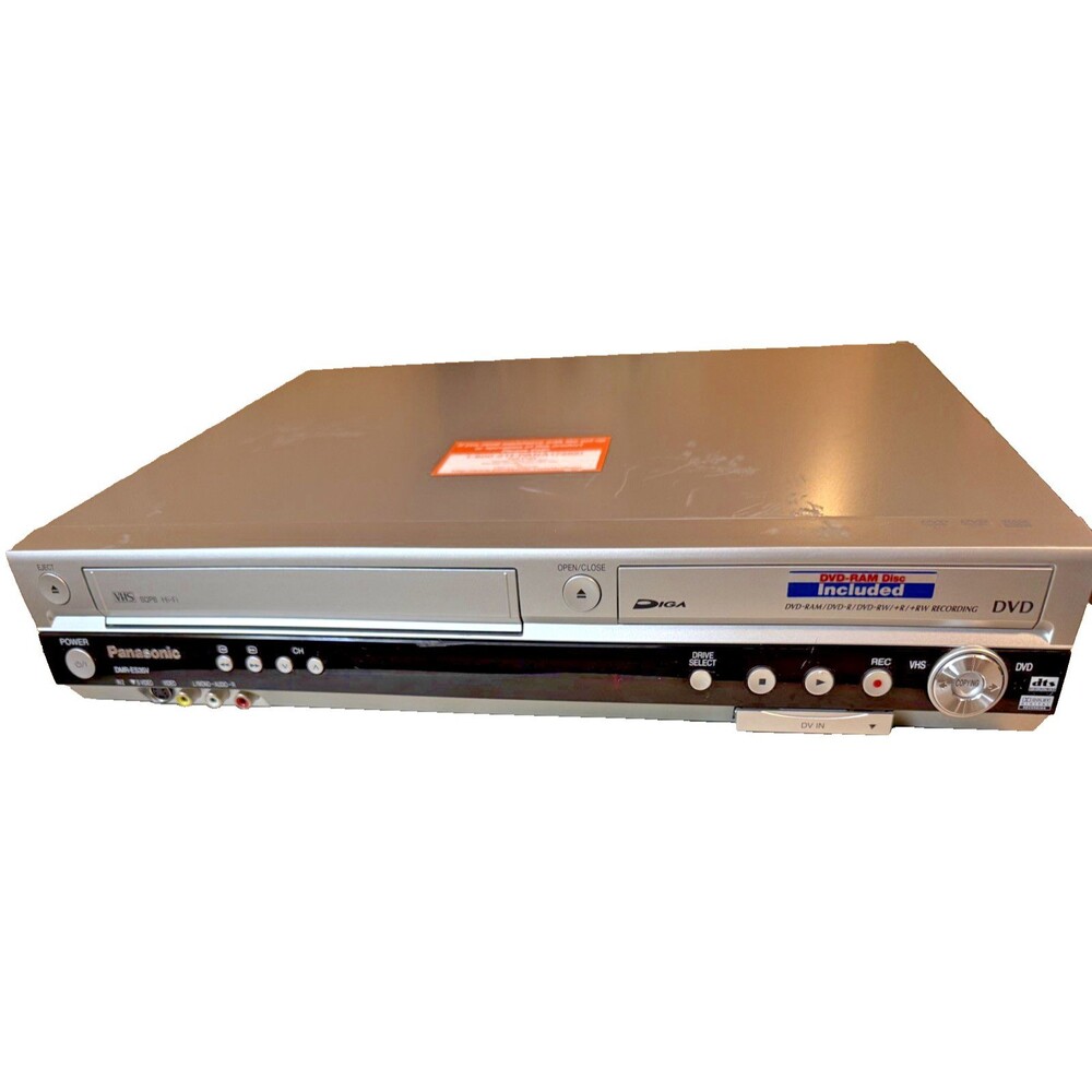 Panasonic DMR-ES35V DVD VCR Combo Recorder Player Tested and Working No Remote